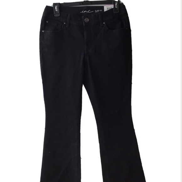 INC International Concepts Denim - INC Mid Rise Flare Leg Curvy